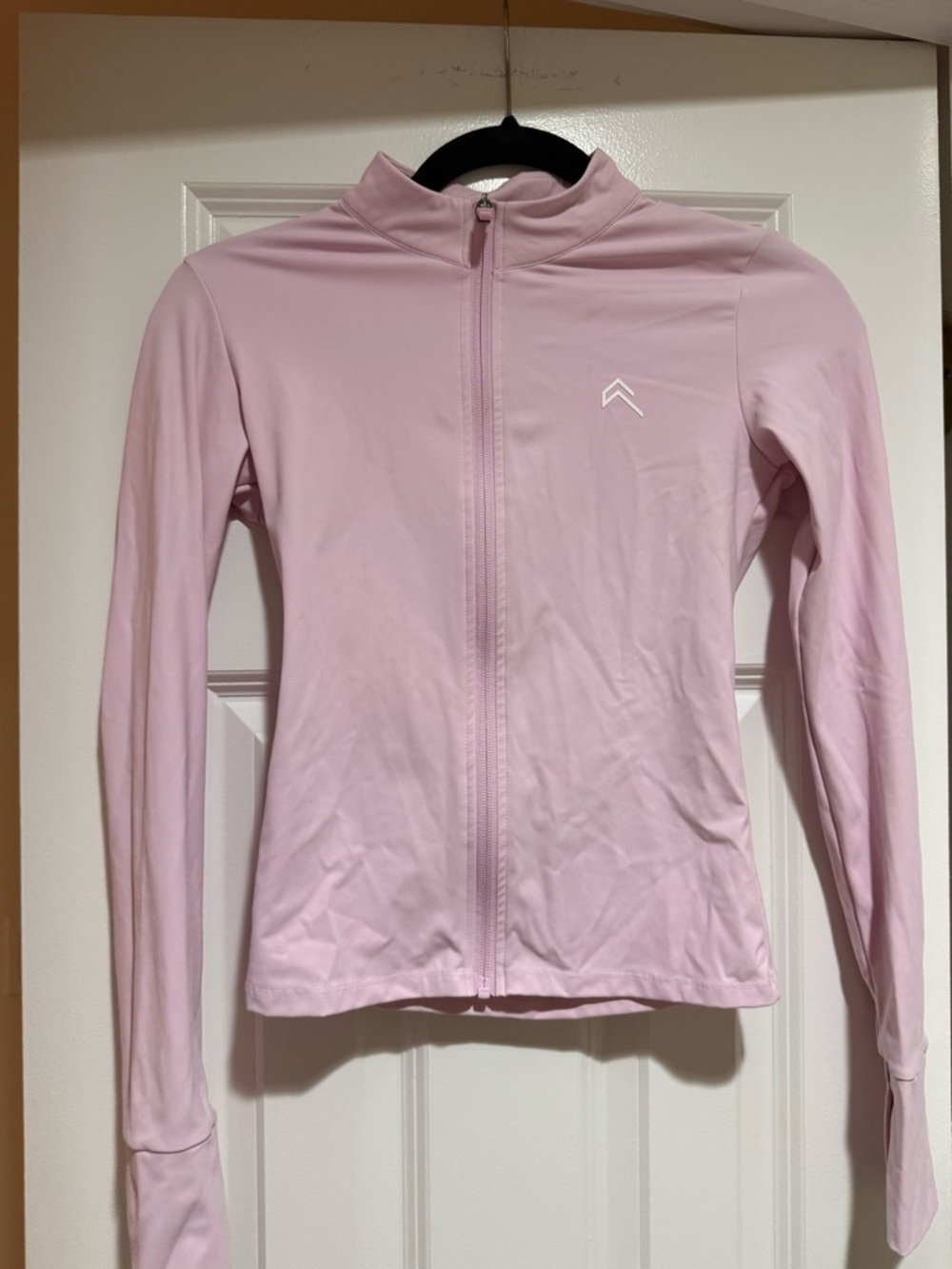 ONERACTIVE Unified Women's Chalk Pink Zip Jacket with White Logo